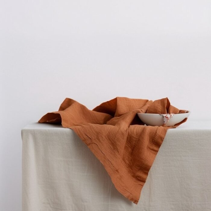 Serwetki lniane - Cedr